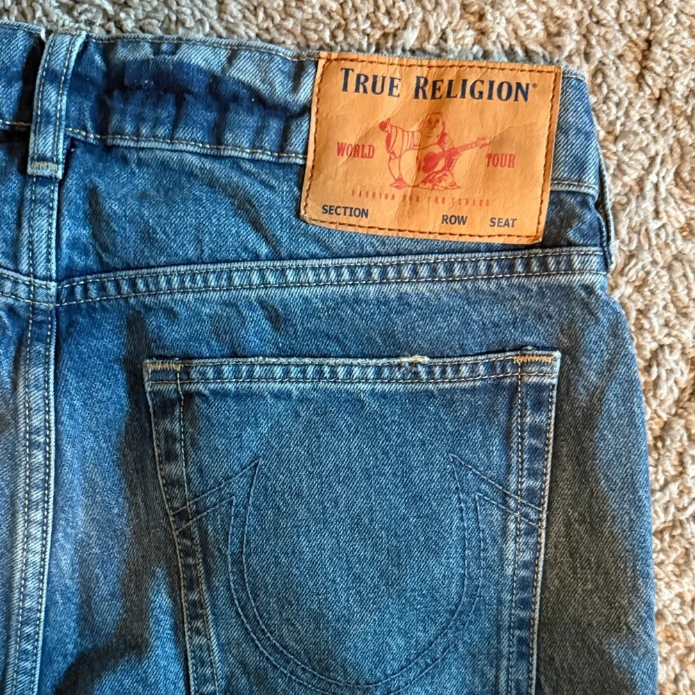 True Religion Men's Rocco Blue Jeans - Picture 2 of 4